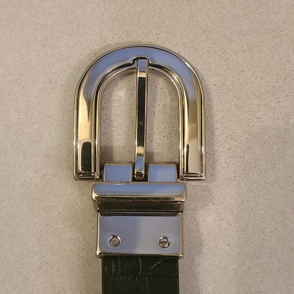 Black Patterned Belt - Picture 6 of 7